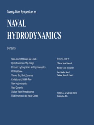 cover image of Twenty-Third Symposium on Naval Hydrodynamics